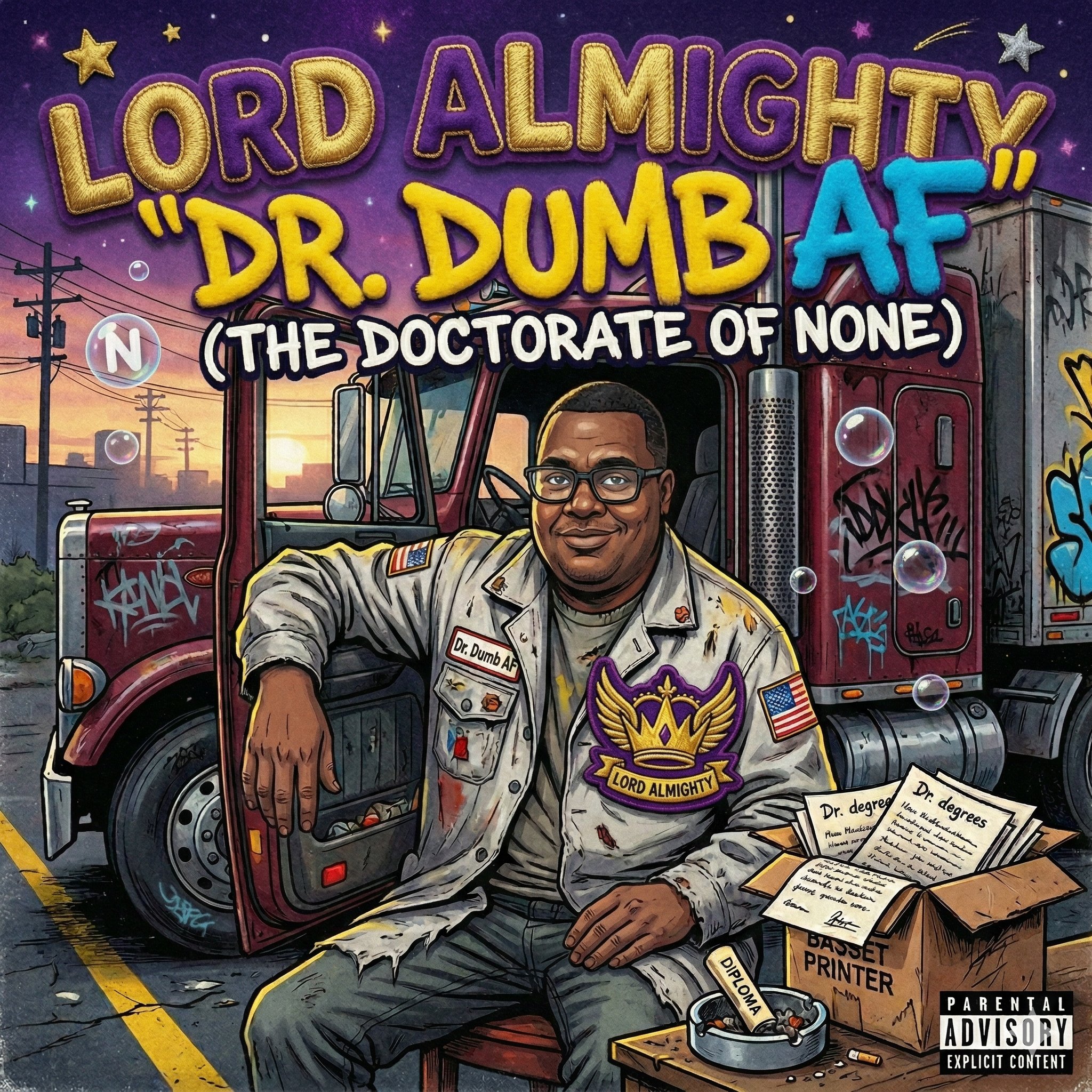 Dr Dumb AF(Cover)